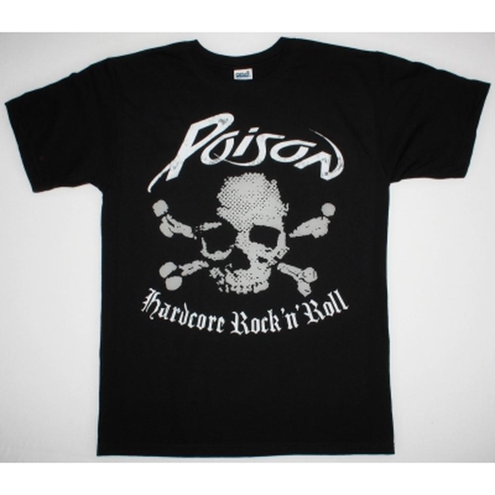 Poison Hardcore Rock N Roll New Black Music Fan Graphic Unisex T-Shirt